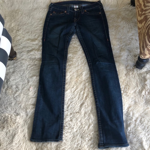 True Religion LIGHTLY USED! Straight BootLeg jeans - Picture 1 of 5